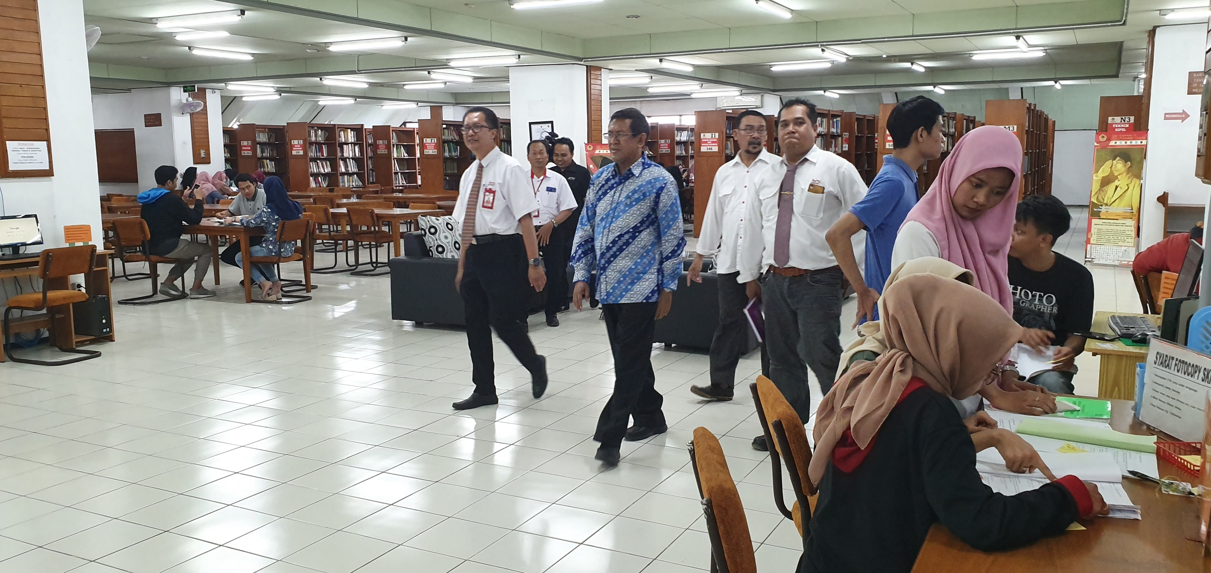 Visitasi Akreditasi Prodi Magister Manajemen di Badan Perpustakaan Universitas 17 Agustus 1945 Surabaya