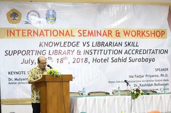 Perpustakaan Merah Putih UNTAG Surabaya Gelar Seminar Internasional 