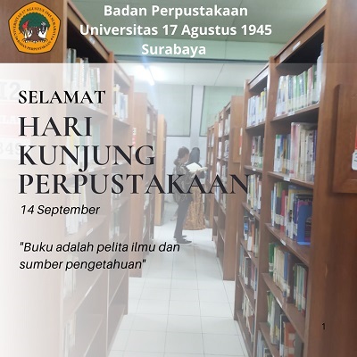 Selamat Hari Kunjung Perpustakaan 14 September