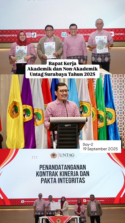 Momentum Sinergi & Prestasi: Rapat Kerja Untag Surabaya