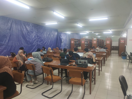 RENOVASI BADAN PERPUSTAKAAN UNTAG SURABAYA