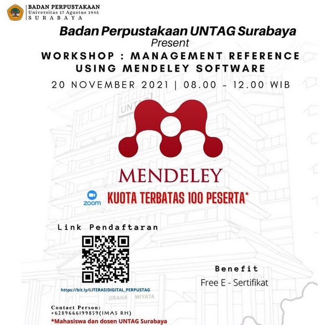 Workshop Management  Reference Using Mendeley Sofware